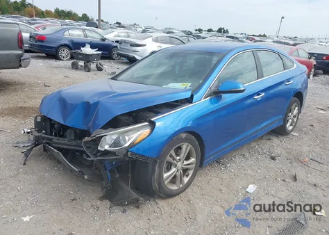 2018 Hyundai Sonata Sel from USA, damaged, VIN 5NPE34AF6JH670986